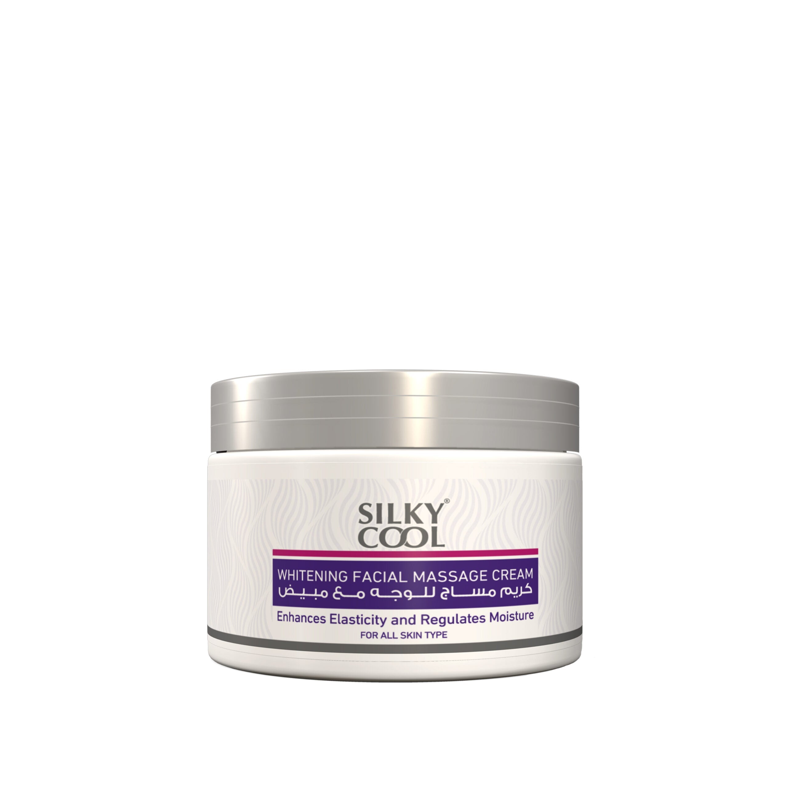 Silky Cool Whitening Facial Massage Cream 350Ml