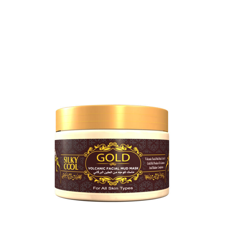 Silky Cool Gold Volcanic Mud Mask 350Ml