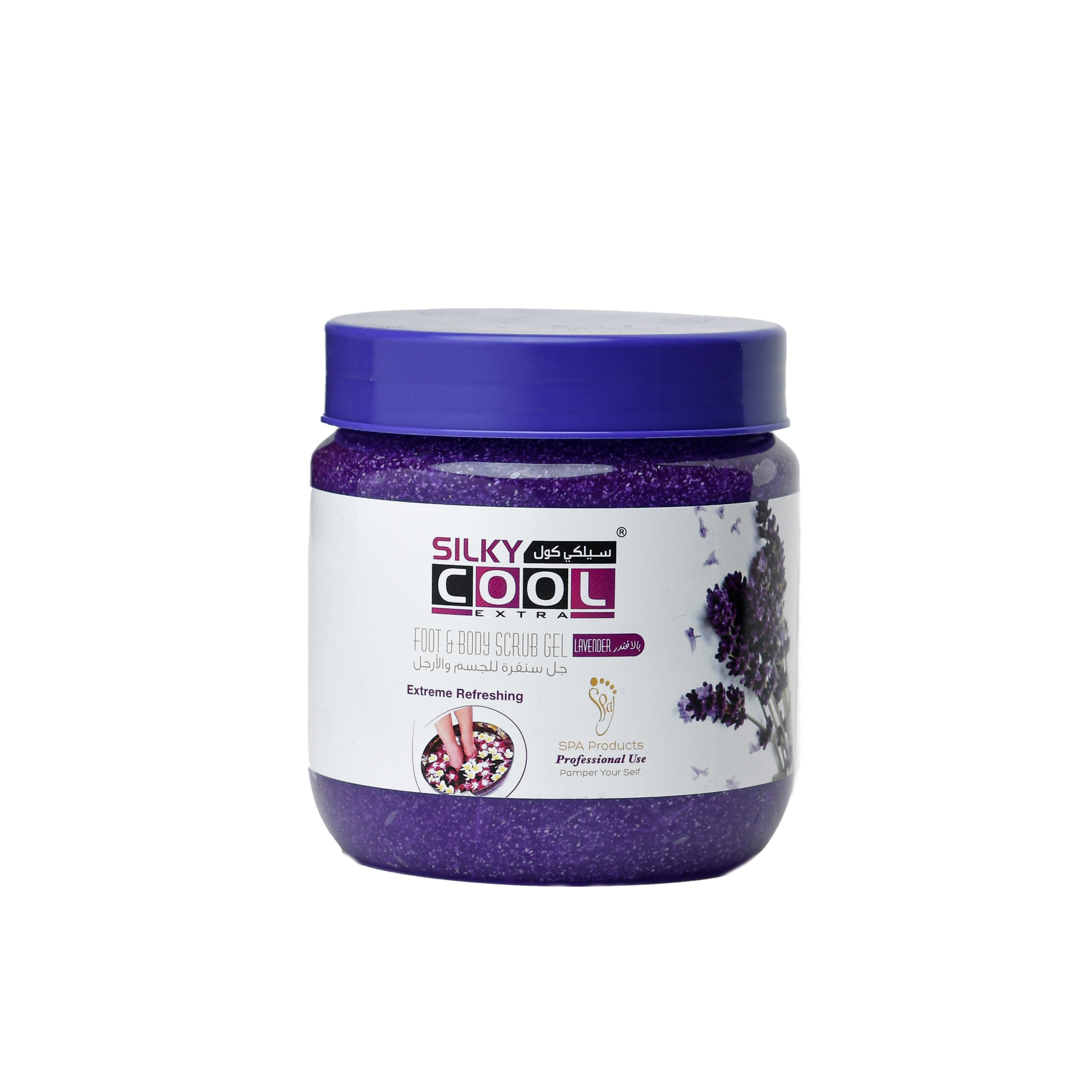 Silky Cool Foot & Body Scrub Gel 500Ml