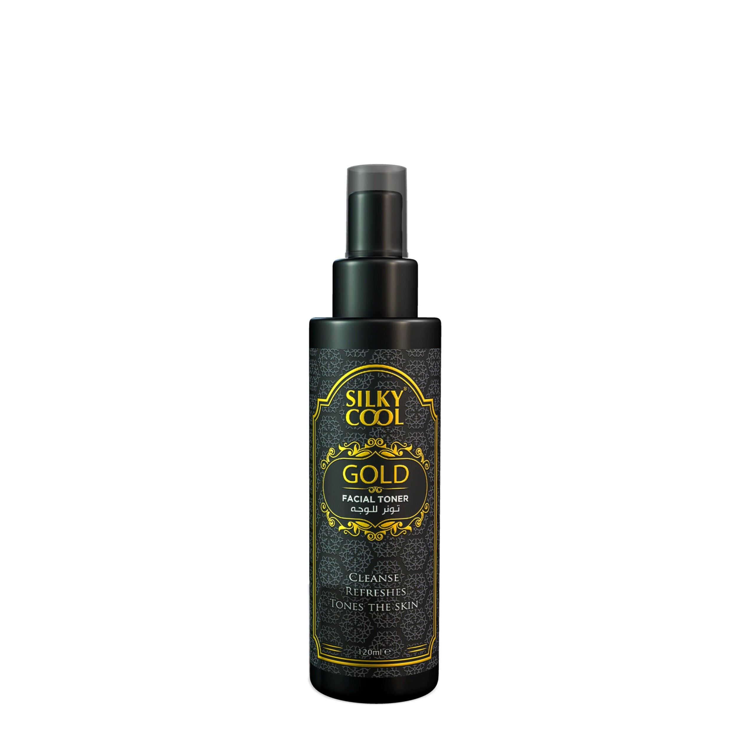 Silky Cool Gold Faical Toner 120Ml