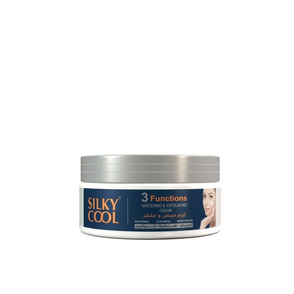 Silky Cool Extra 3 Functions Whitening & Exfoliating Cream 200Ml