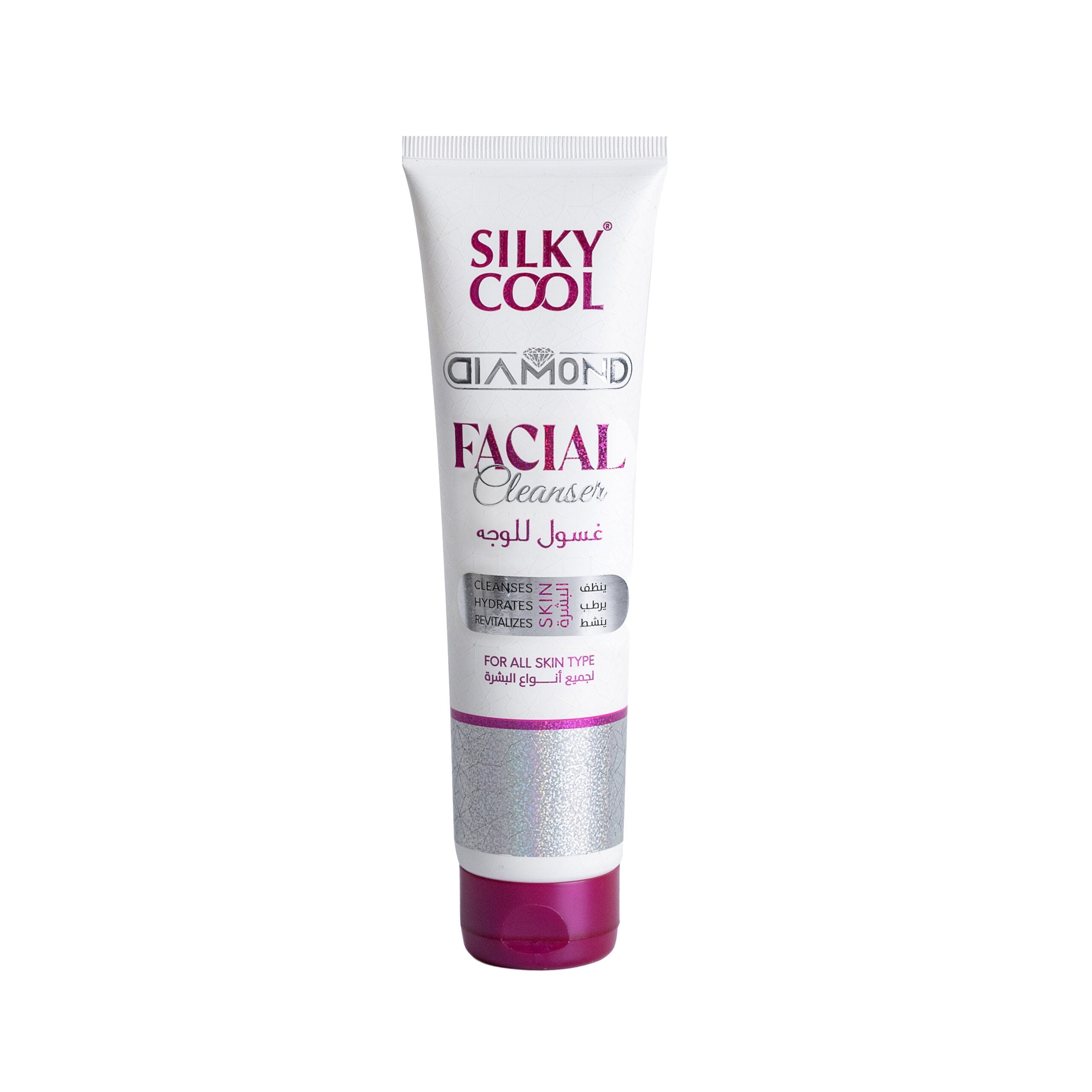 Silky Cool Diamond Facial Cleanser 140Ml