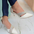 Mgs Style Heels Collection-Aurora Stride Heels Pearl Whisper