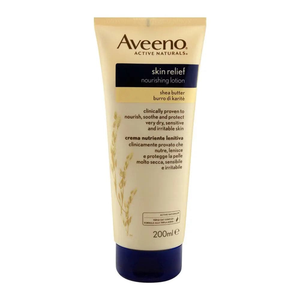 Aveeno Skin Relief Nourishing Lotion Shea Butter 200Ml - My Store