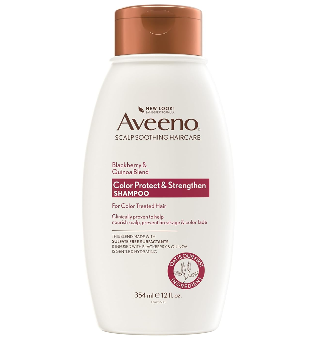 Aveeno Blackberry & Quinoa Blend Color Protect & Strengthen Shampoo