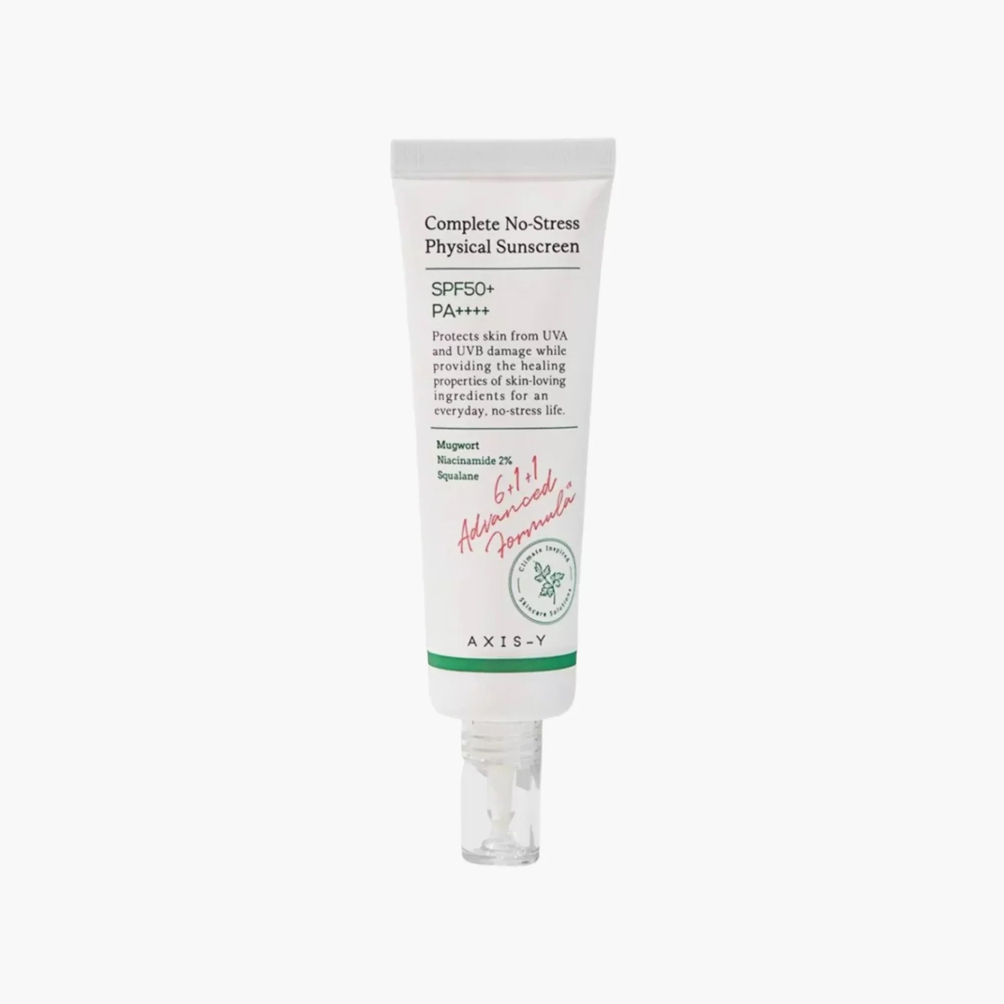 Axis-Y Complete No Stress Physical Sunscreen Spf 50+++ 50Ml
