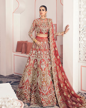 Shehrnaaz By Gulaal Unstitched 3 Piece Bridal Collection'2020-Zubia B-3