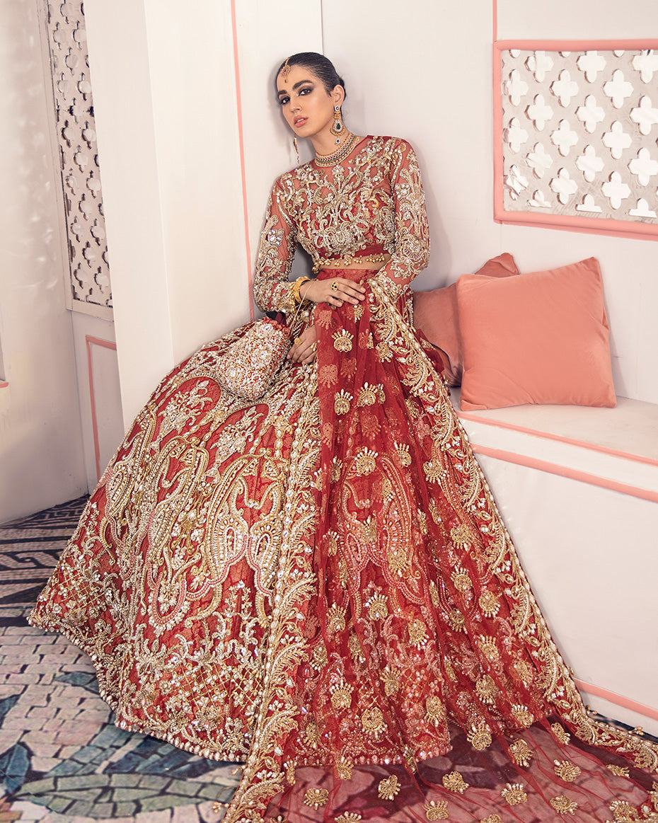 Shehrnaaz By Gulaal Unstitched 3 Piece Bridal Collection'2020-Zubia B-3