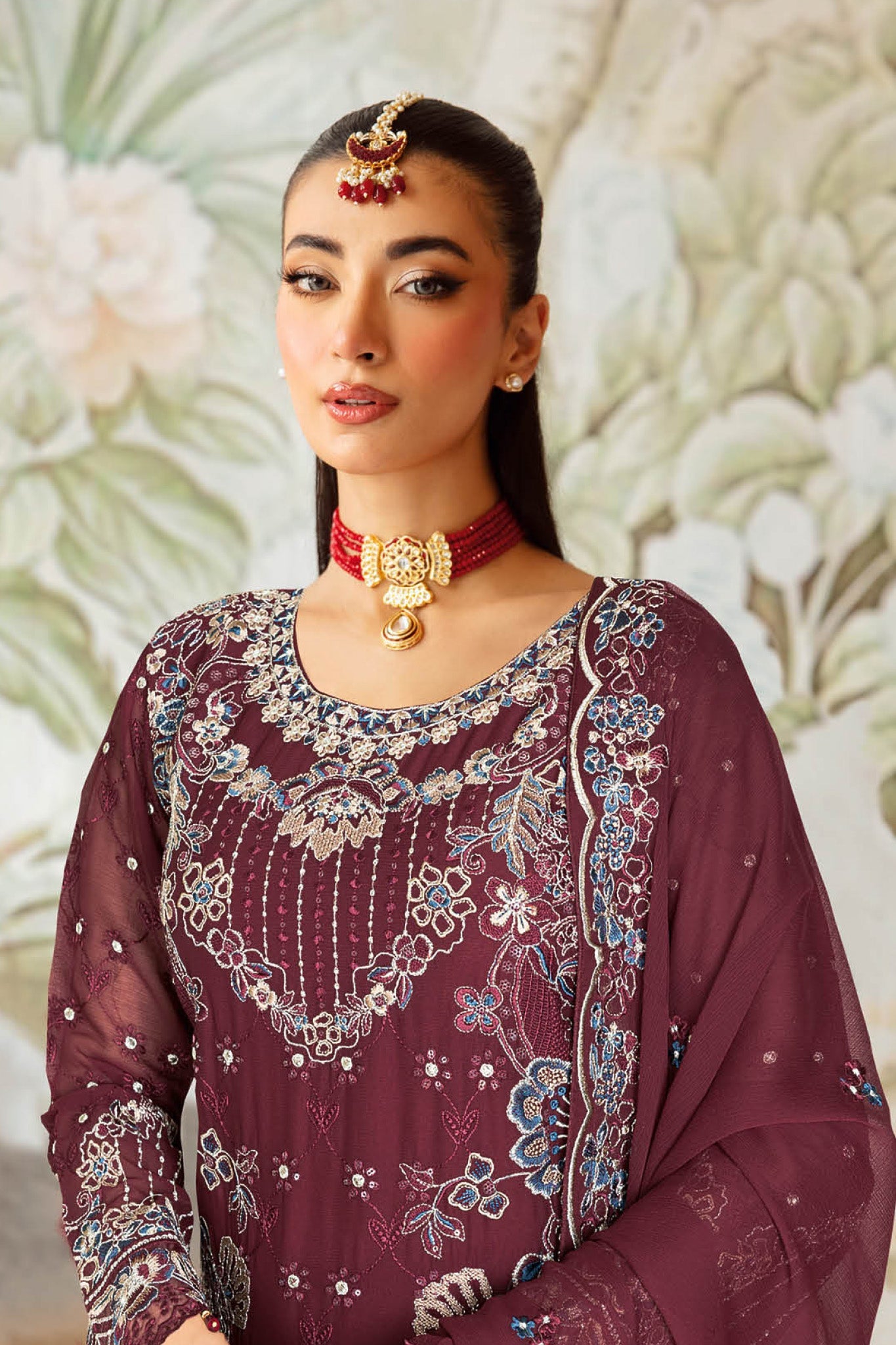 Sangeet by Ramsha Unstitched 3 Piece Chiffon Vol-03 Collection'2025-B-305