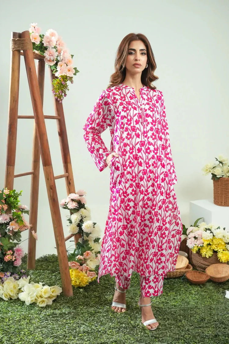 Dhaga Stitched 2 Piece Lawn Collection'2025-Matching separate 0043