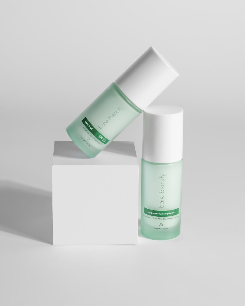 Bare Beauty 24 Hours Radiance Set Night Cream 40Ml+Moisturizer 30Ml