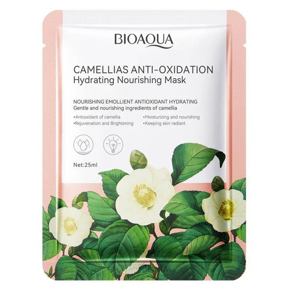Bioaqua Camellias Anti-Oxidation Hydrating Mask - 1 PC