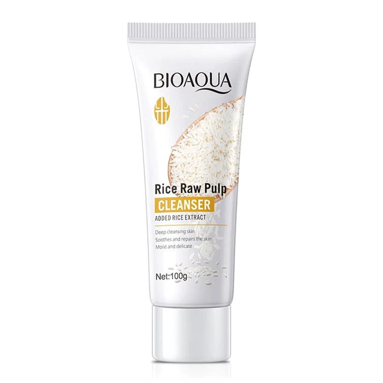Bioaqua - Rice Raw Pulp Cleanser 100Gm