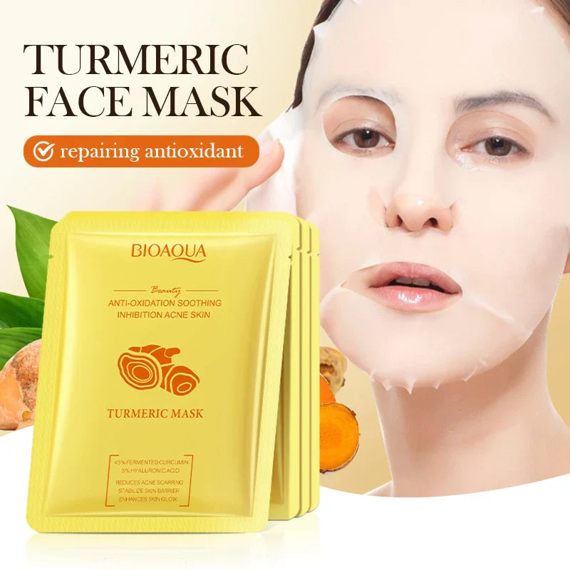 Bioaqua Turmeric Facial Mask - 1 PC