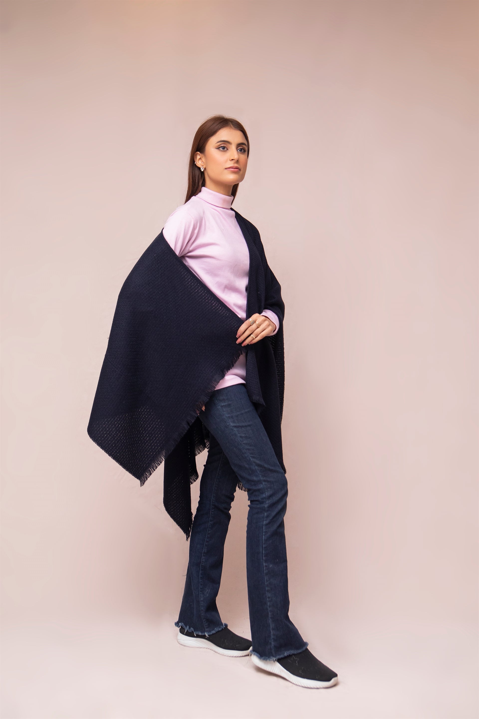 Shazam By Manahils Premium Cape Shawl Winters Collection'2025-21