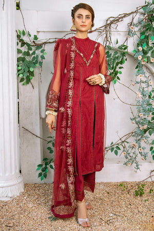Aayra Stitched Formals Collection'2025-AY314 - Marina Gardenia 3Pc