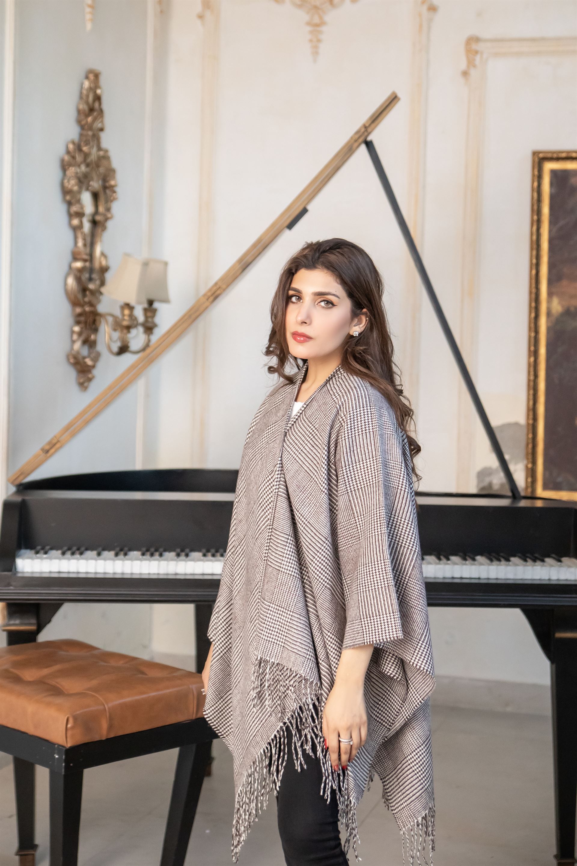 Shazam By Manahils Premium Cape Shawl Winters Collection'2025-53