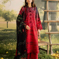 Bloom By Nureh Unstitched 3 Piece Emb and Printed Doriya Lawn Suit-BL-15