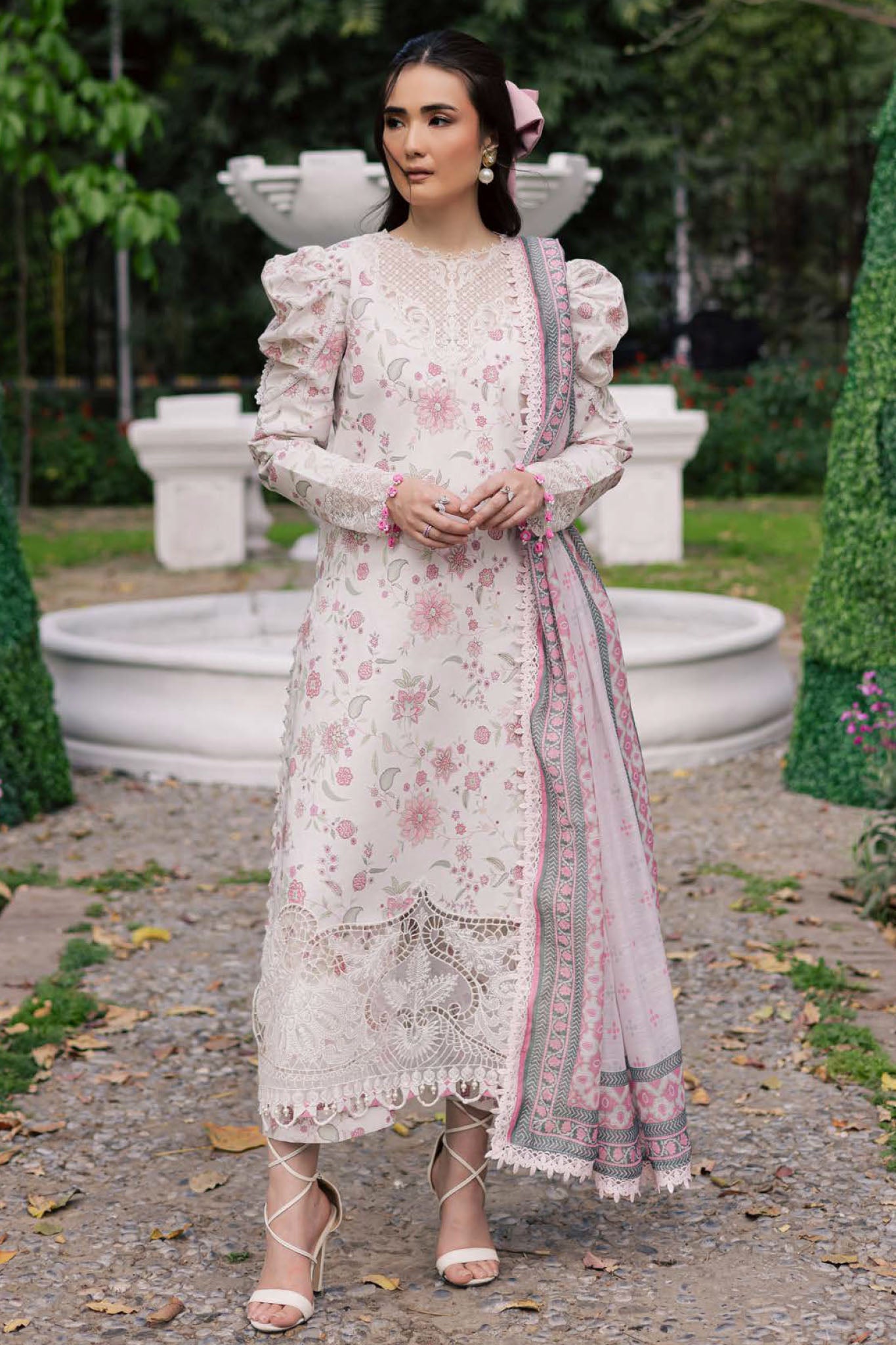 Ivy Bloom By Parishay Unstitched 3 Piece Printkari Lawn Vol-02 Collection'2025-BLOOM-03