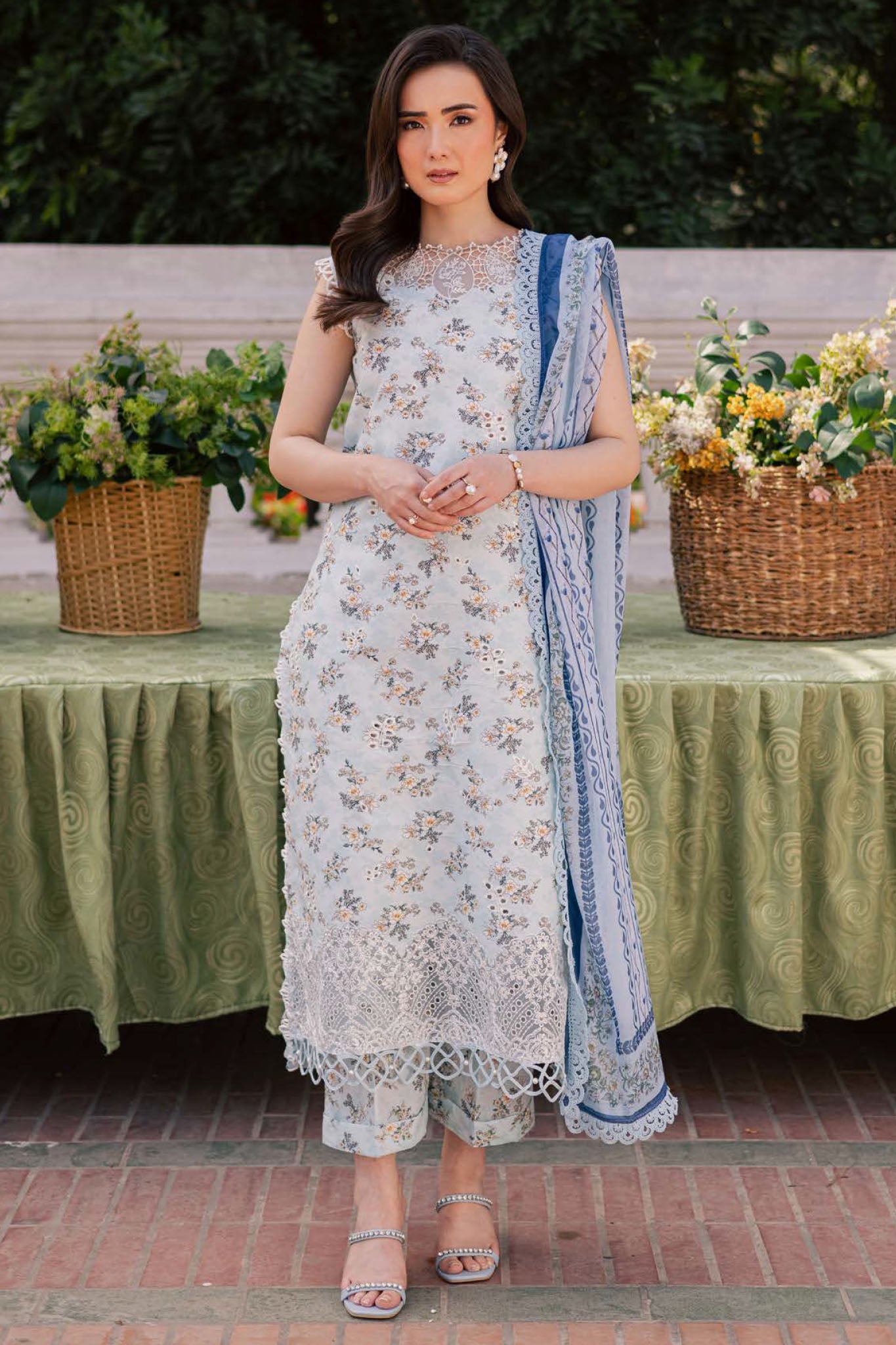 Ivy Bloom By Parishay Unstitched 3 Piece Printkari Lawn Vol-02 Collection'2025-BLOOM-10