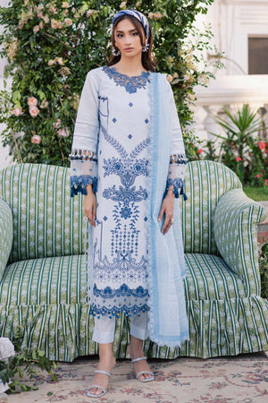 Ivy Bloom By Parishay Unstitched 3 Piece Printkari Lawn Vol-02 Collection'2025-BLOOM-13