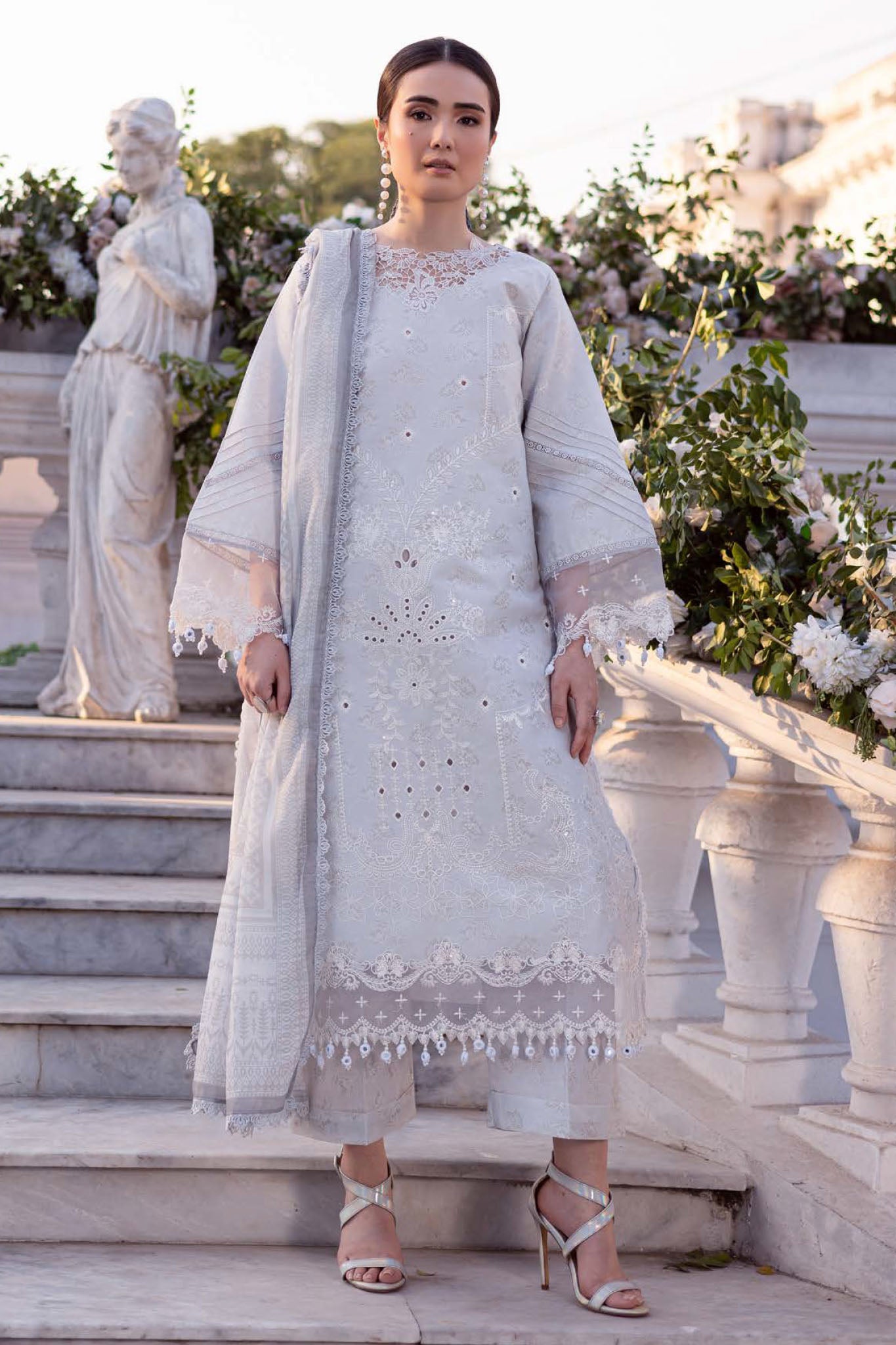 Ivy Bloom By Parishay Unstitched 3 Piece Printkari Lawn Vol-02 Collection'2025-BLOOM-14