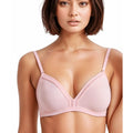 BLS Alma Non Padded Cotton Bralette Pink