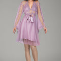 BLS - Babette Silk And Lace Nighty - Rose