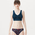 BLS Big Girl Non Wired And Padded Navy Blue