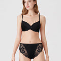 BLS Breathable Lace Panty Black