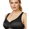 BLS - Daisy Non Padded Minimizer Bra - Black