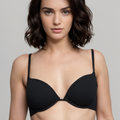 BLS Evelyn Wired And Pushup Bra Black