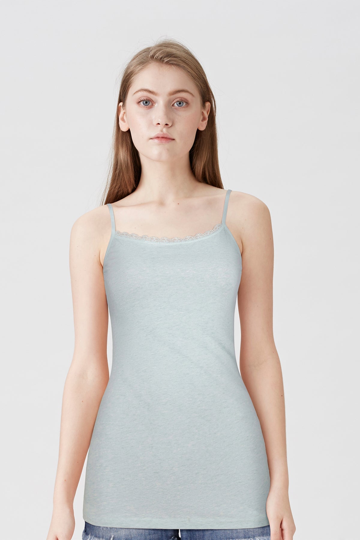 BLS - Zifa Stretchable Cotton Camisole - Mint