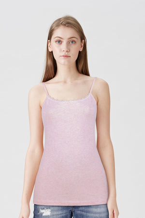 BLS - Zifa Stretchable Cotton Camisole - Pink
