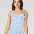 BLS - Zorana Stretchable Cotton Camisole - Light Blue