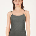 BLS Zorica Stretchable Cotton Camisole Dark Grey
