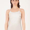 BLS - Zorica Stretchable Cotton Camisole - Ecru