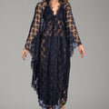 BLS - Bella Silk And Lace Nighty - Black