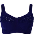 BLS Clarise Non Wired And Non Padded Cotton Bra Blue