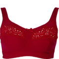 BLS Clarise Non Wired And Non Padded Cotton Bra Burgundy