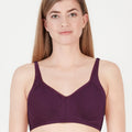 BLS Calantha Non Wired And Non Padded Cotton Bra Purple