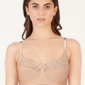 BLS Cansu Non Wired And Non Padded Cotton Bra Skin