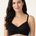 BLS - Caprina Non Wired And Non Padded Cotton Bra - Black Negro