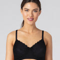 BLS Caprina Non Wired And Non Padded Cotton Bra Black Negro