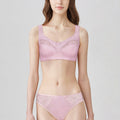 BLS Cece Non Wired And Non Padded Cotton Bra Pink