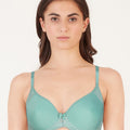 BLS Celine Wired And Light Padded Bra Sea Green