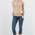 BLS - Chepi Stretchable Cotton Camisole - Skin