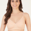 BLS - Cora Non wired And Non Padded Cotton Bra - Skin