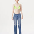 BLS Frida Wired And Pushup Bra Green
