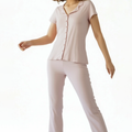 BLS - Misty Viscose Pajama Set - Ivory